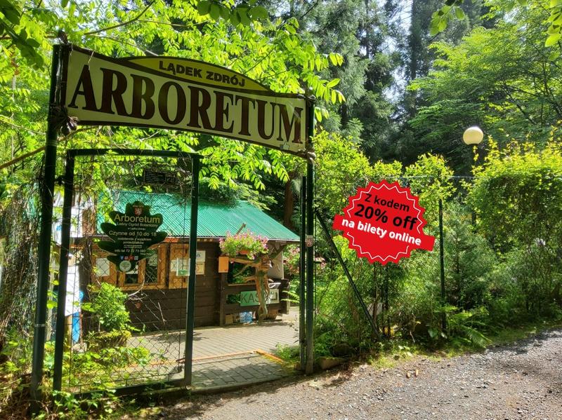 Historia arboretum Lądek