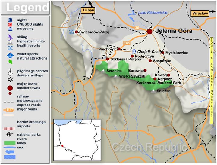 Malownicze szlaki Karkonosze