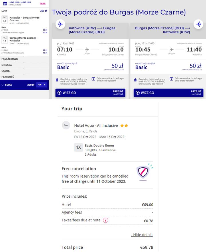 Podróże do Bułgarii