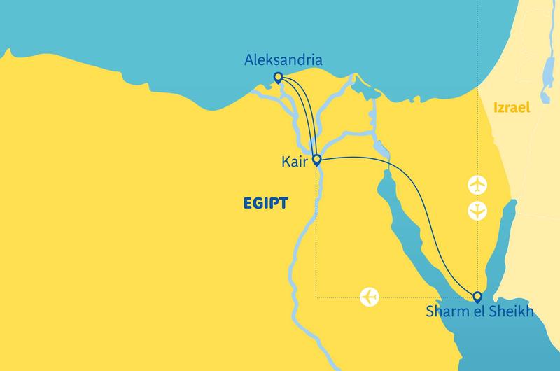 Czas przelotu Katowice Sharm El Sheikh