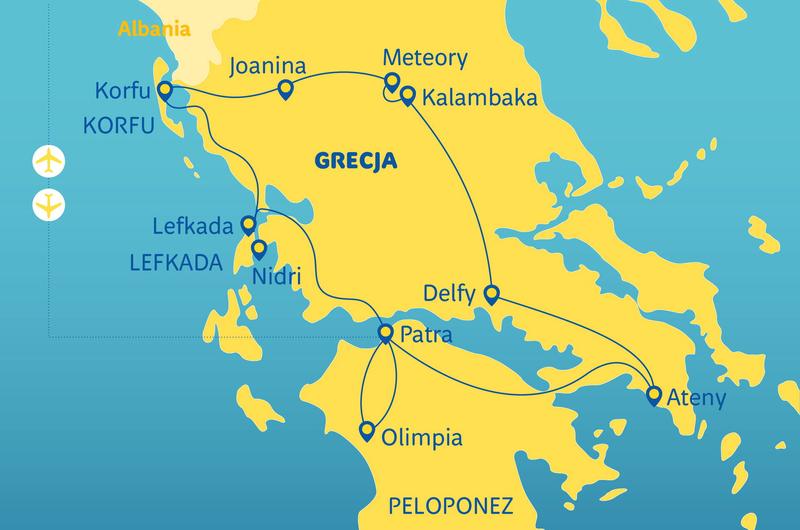 Czasy lotów do Grecji