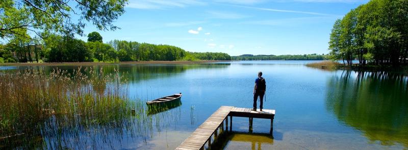 Rodzinny wypad nad jezioro