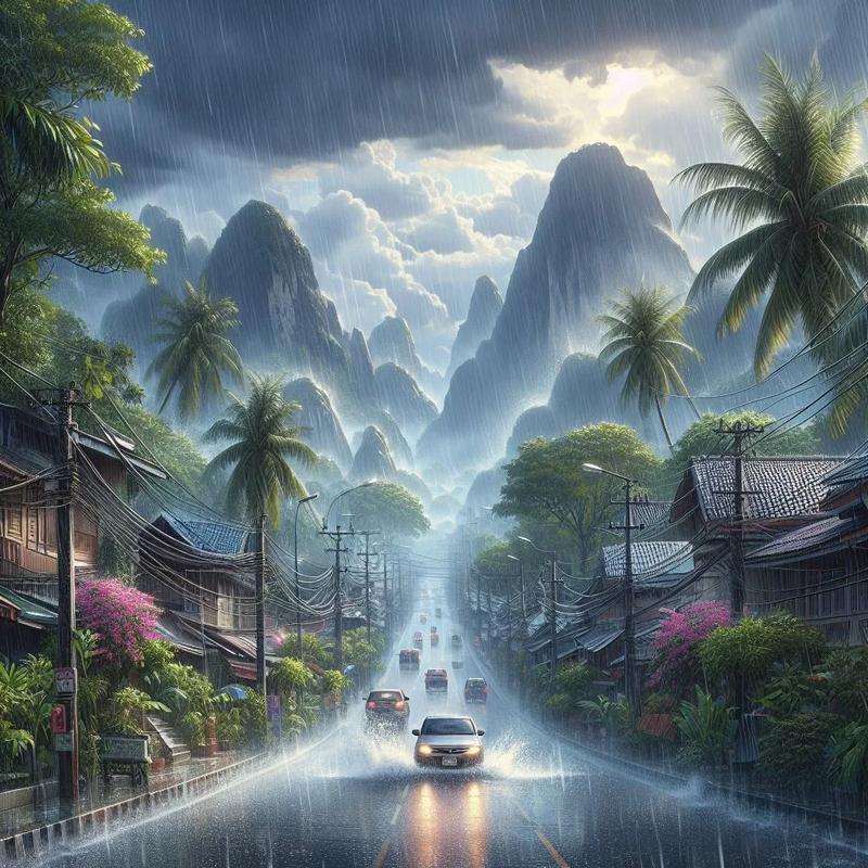 Sezon monsunowy Tajlandia