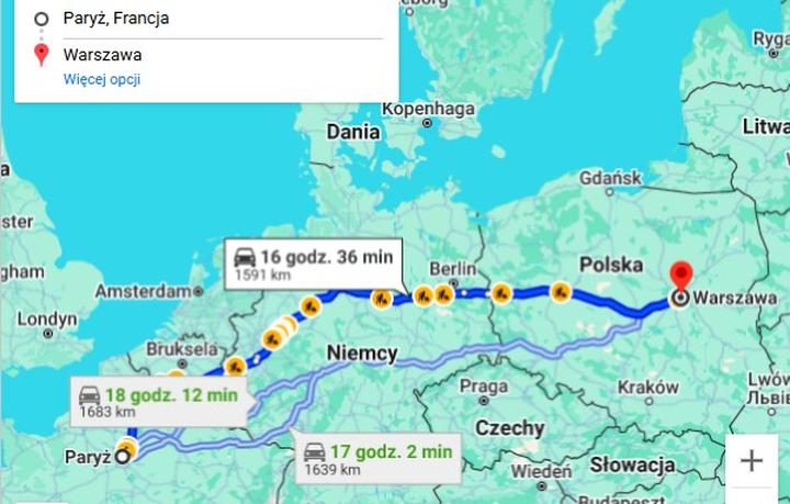 Ile czasu zajmuje lot z Warszawy do Paryża? Sprawdź czasy przylotu i odlotu