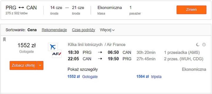 Kiedy rezerwować loty do Chin