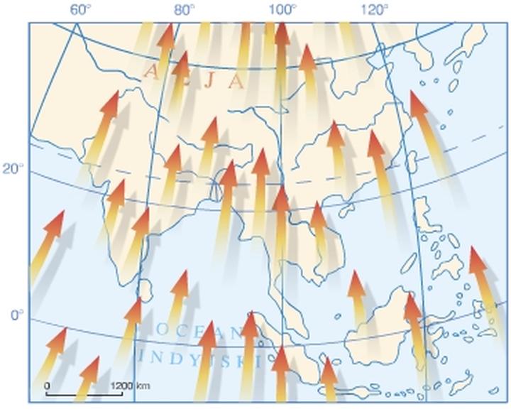 Monsun zimowy w Azji Południowej