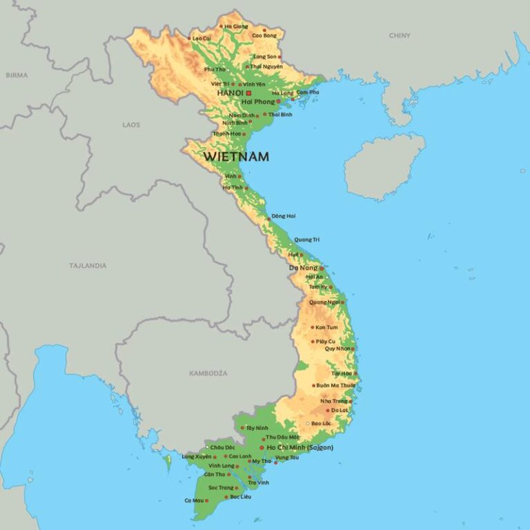 Sąsiedzi Wietnamu: poznaj kraje graniczące oraz długości ich granic