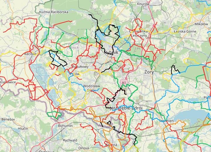 Szlaki rowerowe Śląska