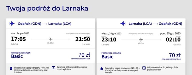 Czas przelotu z Gdańska na Cypr – jak długo trwa podróż na tę piękną wyspę?