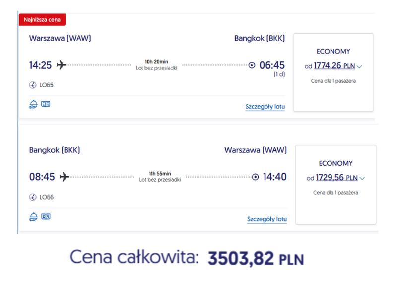Najlepsze połączenia lotnicze