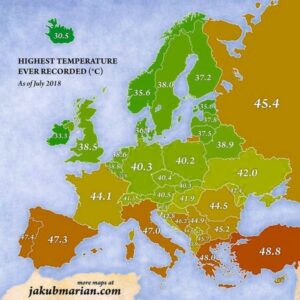 Gdzie jest teraz najcieplej? Aktualna prognoza i mapa temperatur