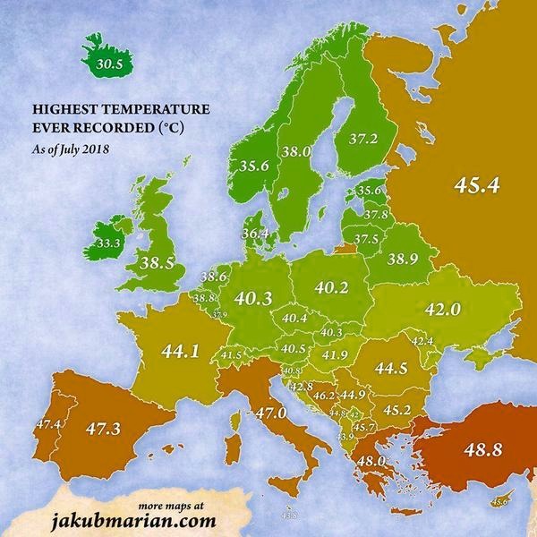 Gdzie jest teraz najcieplej? Aktualna prognoza i mapa temperatur