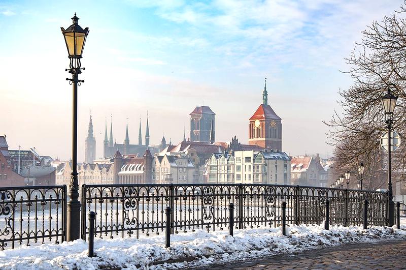Gdańsk zimą