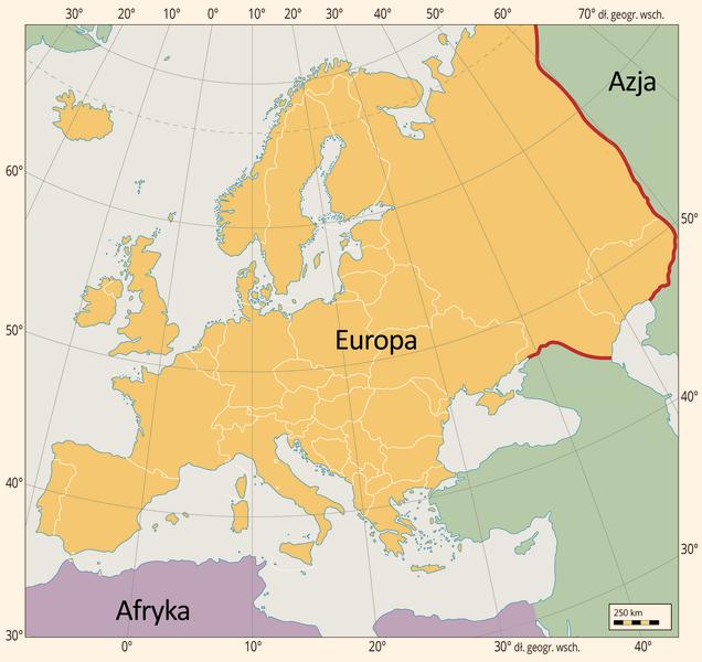 Granica Europy i Azji